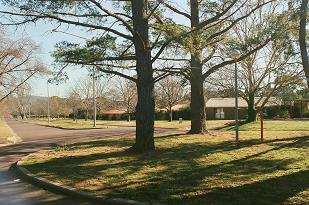 Streetscape looking north-west